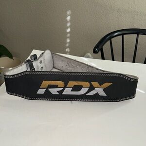 RDX L Leather 
Gym Belt.